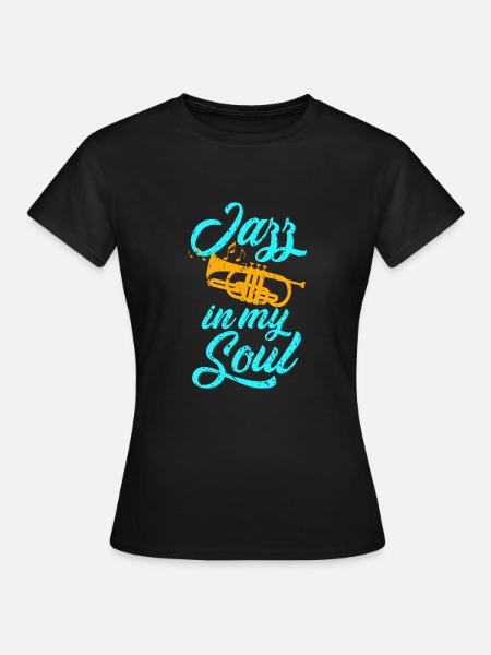 Jazz music - Women's T-Shirt - black