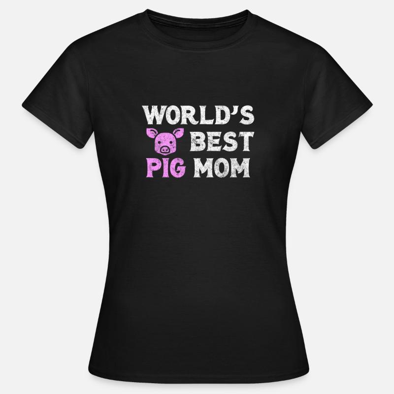 pig - Women's T-Shirt - black