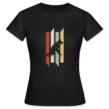 Allemand berger allemand cadeau de Berger Allemand Shepherd - T-shirt Femme - noir - Devant - AI Model Female 172 dark (172cm)