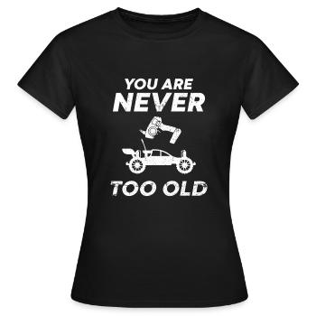 Remote-controlled car - Women's T-Shirt - black - Front - AI Model Female 172 dark (172cm)