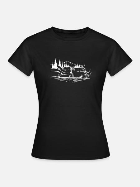 nature - T-shirt Femme - noir