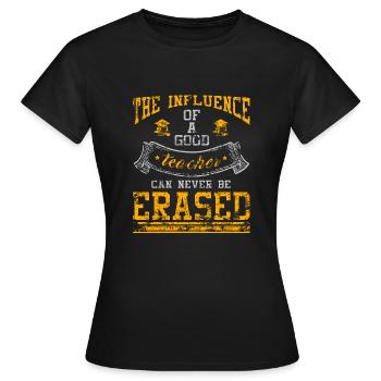Teacher Teacher Teacher Gift School Class - Women's T-Shirt - black - Front - AI Model Female 172 dark (172cm)