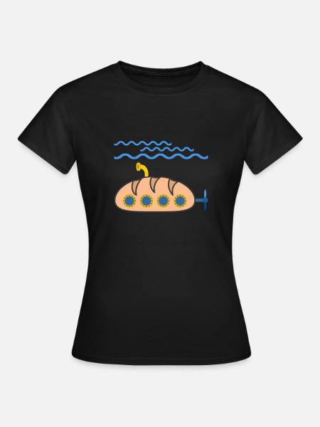 U-Brot - Frauen T-Shirt - Schwarz