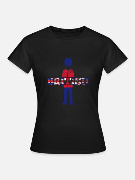 Angleterre - T-shirt Femme - noir