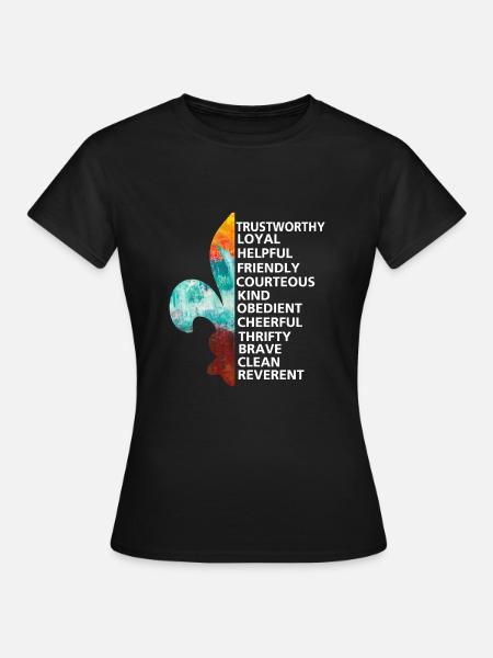 Scouts, Scouts, Nature Lovers - Tshirt - Women's T-Shirt - black