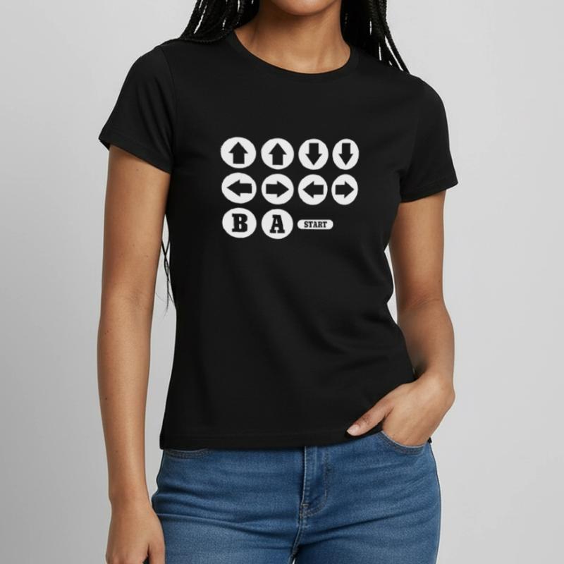 Cheat Code Jeu vidéo T-shirt Femme