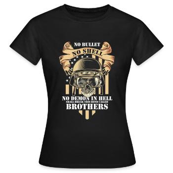 Militär Kämpfen Luftwaffe - Frauen T-Shirt - Schwarz - Vorne - AI Model Female 172 dark (172cm)