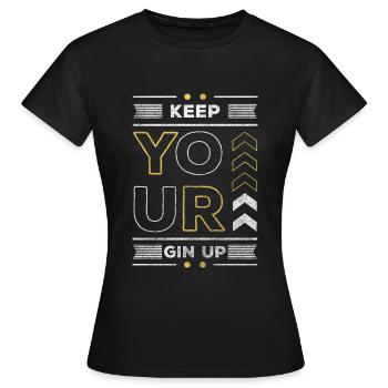 Alcohol Bar Party Party Drink - Women's T-Shirt - black - Front - AI Model Female 172 dark (172cm)