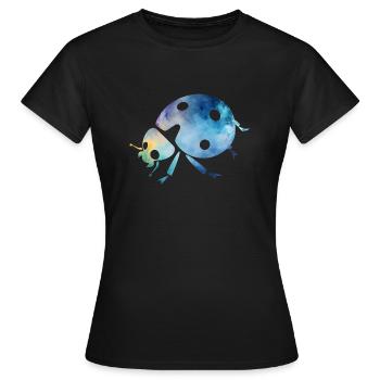ladybug - Women's T-Shirt - black - Front - AI Model Female 172 dark (172cm)