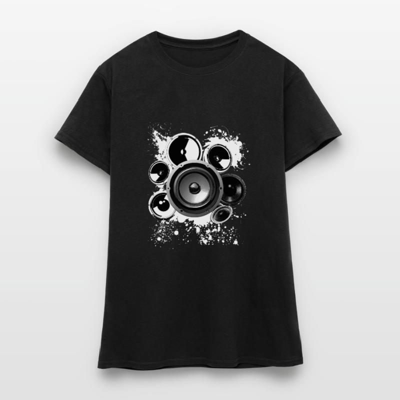 Speaker loudspeaker construction Hifi reference class techno Women's T-Shirt