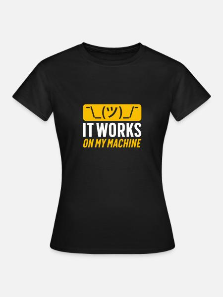 Ascii Coder CSS HTML Programmeur Nerd Geek - T-shirt Femme - noir