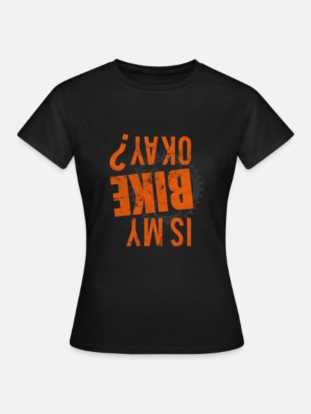 Bike MTB Mountainbike - Bike okay? - Women's T-Shirt - black