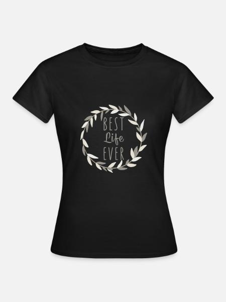 Zeugen Jehovas Zitat JHWH Christ Spruch Geschenk - Frauen T-Shirt - Schwarz