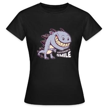 Inspiring Quotes - Women's T-Shirt - black - Front - AI Model Female 172 dark (172cm)