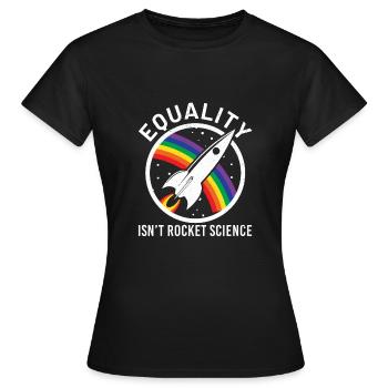 lgbt - Women's T-Shirt - black - Front - AI Model Female 172 dark (172cm)