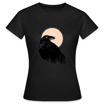 Raven, igniter of worlds - Women's T-Shirt - black - Front - AI Model Female 172 dark (172cm)