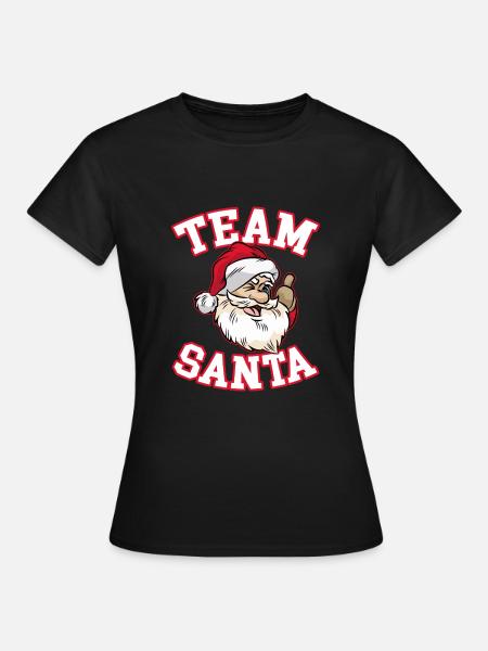 TEAM SANTA - Women's T-Shirt - black