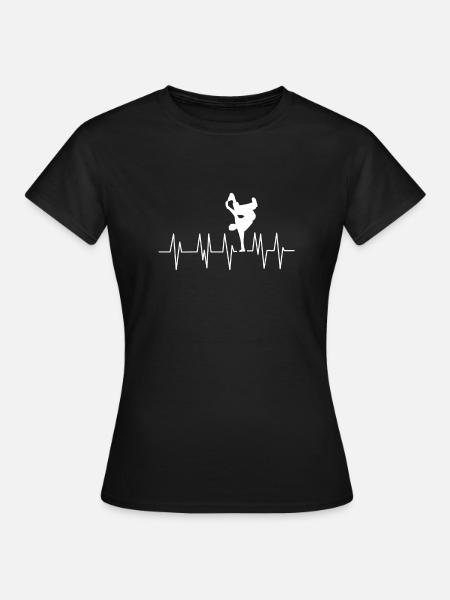 Dancing break dance - Women's T-Shirt - black