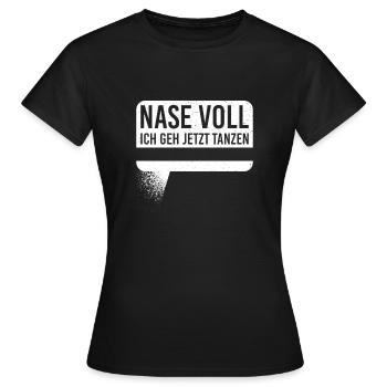 Druffi Party Keta Koks Teile Ecstasy - Frauen T-Shirt - Schwarz - Vorne - AI Model Female 172 dark (172cm)