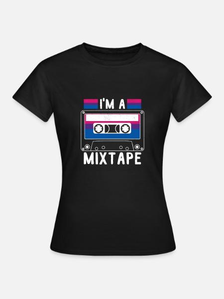 LGBTQ Rainbow Love Merchandise - Frauen T-Shirt - Schwarz