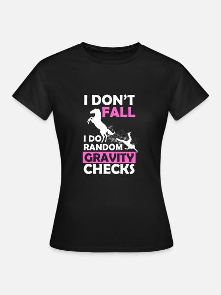 Sports équestres Voûte équestre Saut d'obstacles - T-shirt Femme - noir
