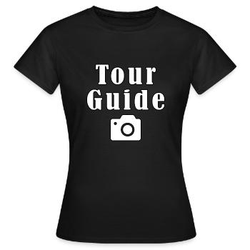 Guide - T-shirt Femme - noir - Devant - AI Model Female 172 dark (172cm)