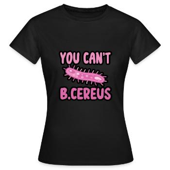 Biologie Lehrer Motiv Naturwissenschaft - Frauen T-Shirt - Schwarz - Vorne - AI Model Female 172 dark (172cm)