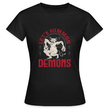 Occulte - T-shirt Femme - noir - Devant - AI Model Female 172 dark (172cm)