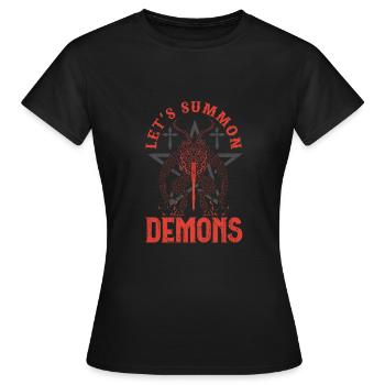 Occulte - T-shirt Femme - noir - Devant - AI Model Female 172 dark (172cm)