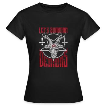 Occulte - T-shirt Femme - noir - Devant - AI Model Female 172 dark (172cm)