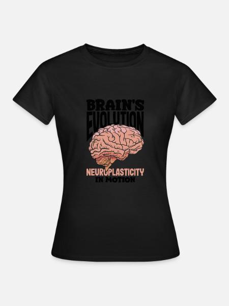 Unlock Your Brain's Potential Neuroplasticity - Frauen T-Shirt - Schwarz