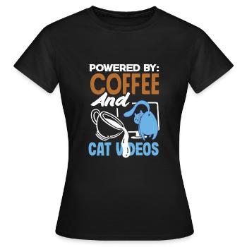 Barre de chocolat d’urgence Soulagement humoristique du stress - T-shirt Femme - noir - Devant - AI Model Female 172 dark (172cm)