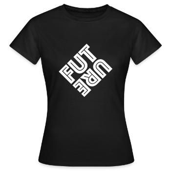 Future | Future, Technology - Women's T-Shirt - black - Front - AI Model Female 172 dark (172cm)