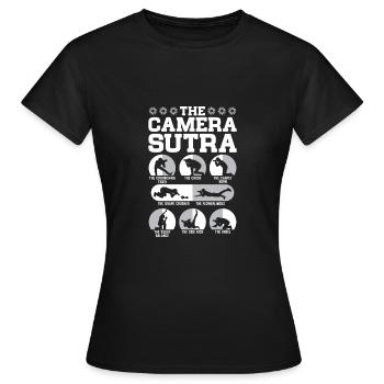 Caméraman Photographe Compétences en matière de - T-shirt Femme - noir - Devant - AI Model Female 172 dark (172cm)