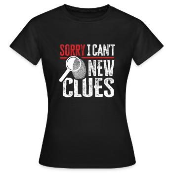 Espion détective privé enquêteur Détective Cadeau - T-shirt Femme - noir - Devant - AI Model Female 172 dark (172cm)