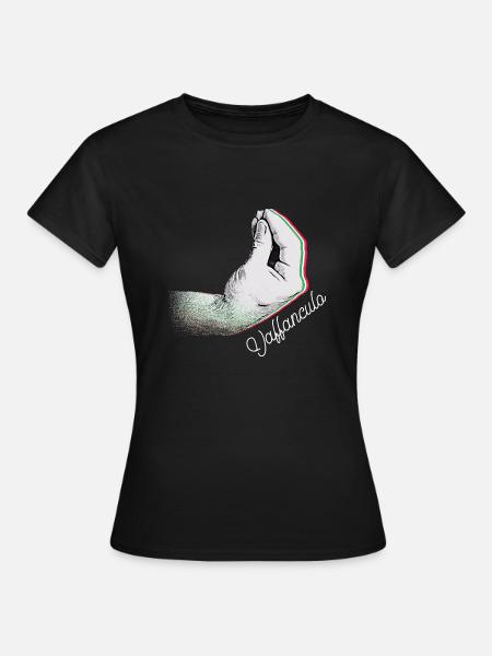 Vaffanculo Italienisch Italiener Italien Lustig - Frauen T-Shirt - Schwarz