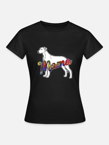 Rhodesian Ridgeback Rhodesian Ridgeback Mama - Women's T-Shirt - black
