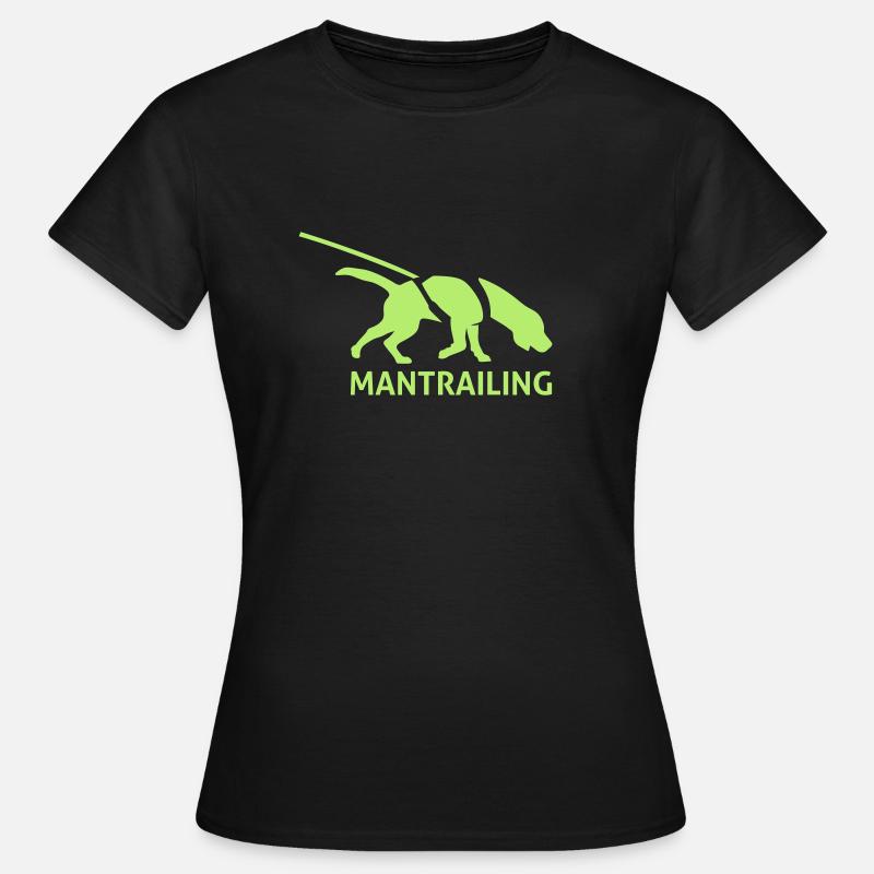 Mantrailing - Women's T-Shirt - black