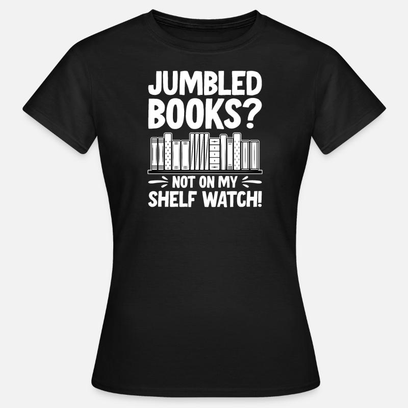 Funny Library Assistant - Women's T-Shirt - black