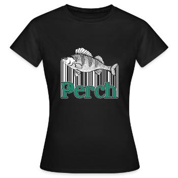 Perch Perch Vintage - Women's T-Shirt - black - Front - AI Model Female 172 dark (172cm)