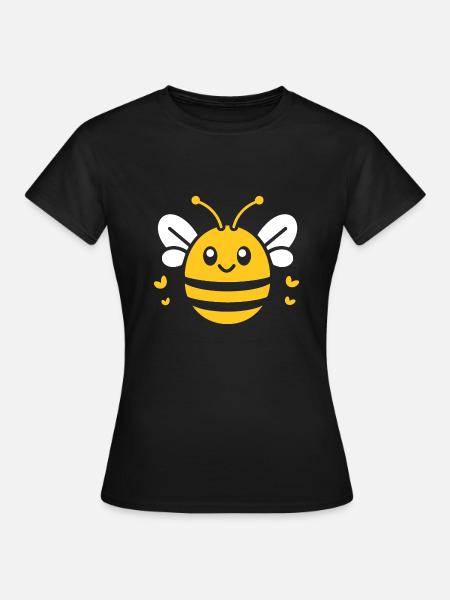 Biene - Frauen T-Shirt - Schwarz
