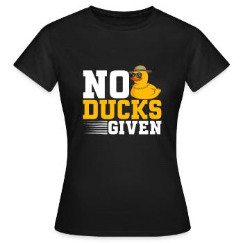 Canard en caoutchouc Canard en caoutchouc - T-shirt Femme - noir - Devant - AI Model Female 172 dark (172cm)