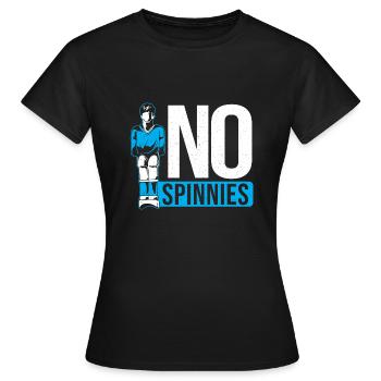 No Spinnies Table Soccer Player Foosball - Frauen T-Shirt - Schwarz - Vorne - AI Model Female 172 dark (172cm)