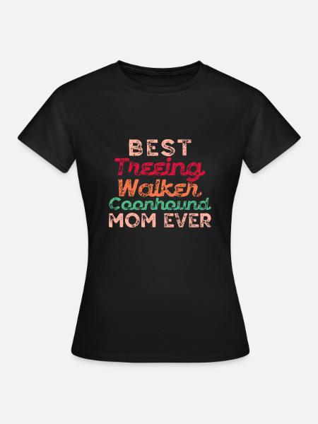 Treeing Walker Coonhound - Frauen T-Shirt - Schwarz