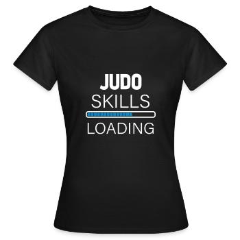 Judo Skills - Frauen T-Shirt - Schwarz - Vorne - AI Model Female 172 dark (172cm)