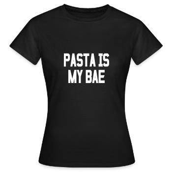 Pasta - Frauen T-Shirt - Schwarz - Vorne - AI Model Female 172 dark (172cm)