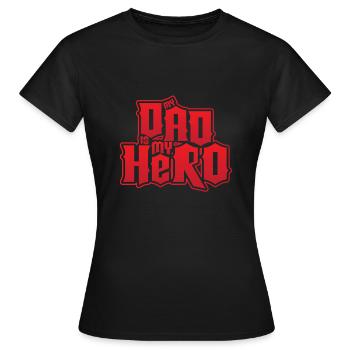 Vatertag Feiertag - Frauen T-Shirt - Schwarz - Vorne - AI Model Female 172 dark (172cm)