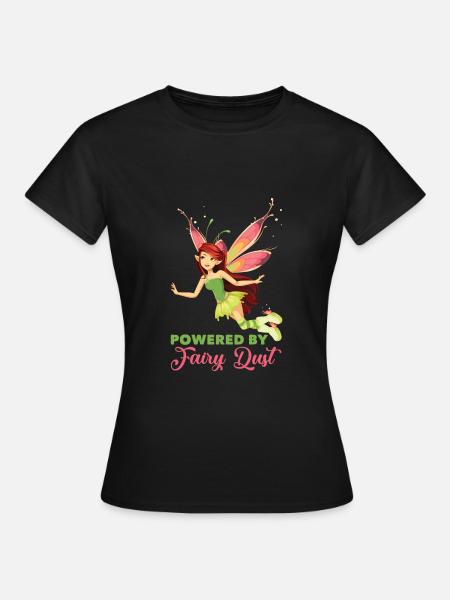 Fee Elfe Märchen - Frauen T-Shirt - Schwarz