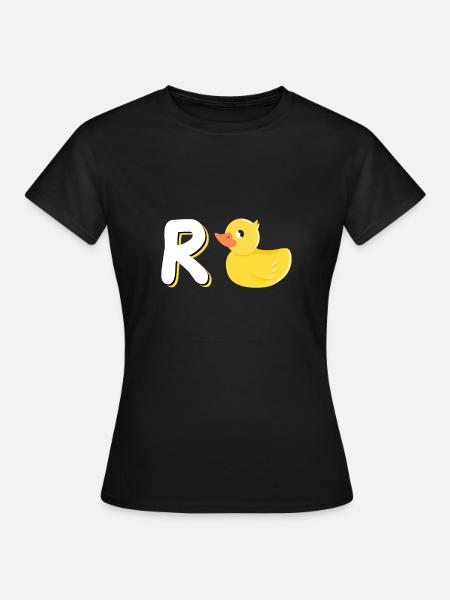 Rente Ente Ruhestand Renteneintritt Opa Oma - Frauen T-Shirt - Schwarz
