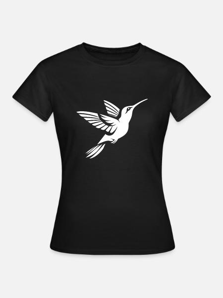 Kolibri - Frauen T-Shirt - Schwarz